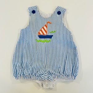 Adorable Smocked Sailboat Bubble